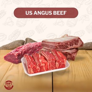 US Angus Beef daging sapi Dikenal karena kualitasnya yang tinggi