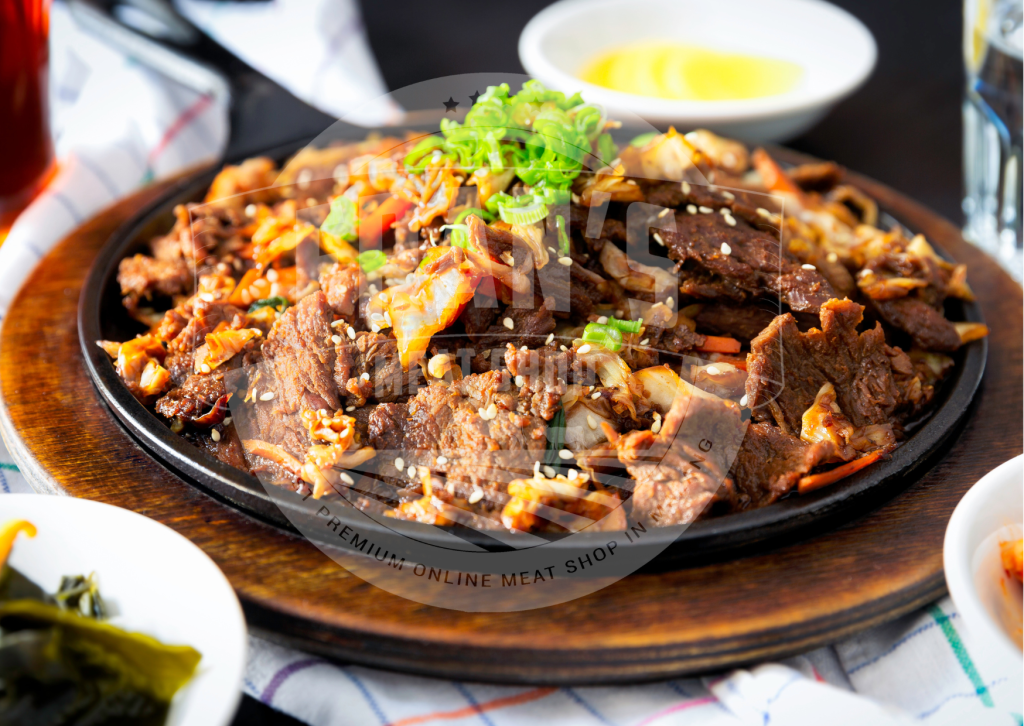 resep daging slice bulgogi