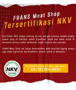 Sertifikasi NKV  Standar Keamanan Pangan